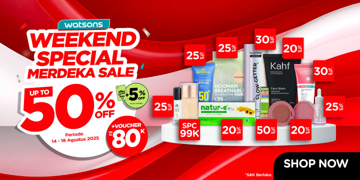 Watsons Weekend Special Merdeka Sale