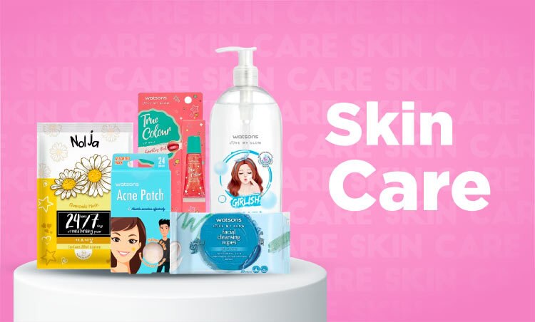 Promo Watsons Brand landing Page Skincare