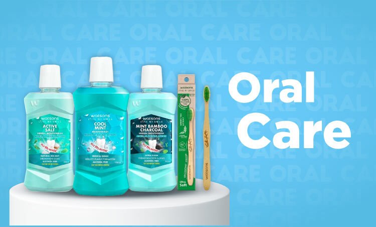 Promo Watsons Brand Landing Page Oral Care