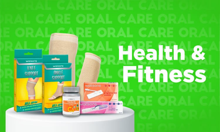 Promo Watsons Brand Landing Page Health & Fitness
