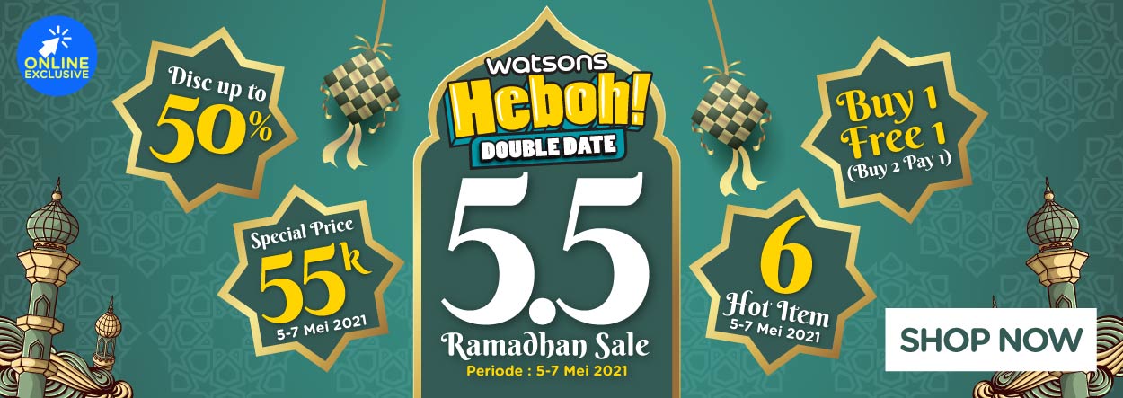 Watsons 5.5 Ramadhan Sale