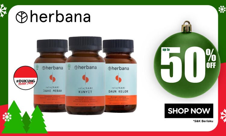 Promo Watsons Christmas Shocking Sale Herbana