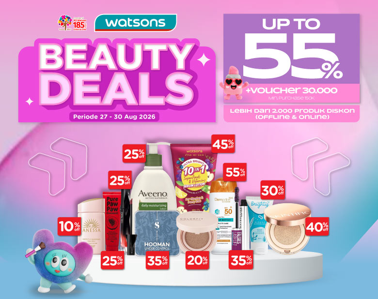 promo watsons beauty deals image