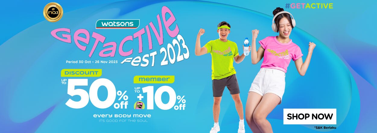 Promo Watsons PCO Get Active November 2023