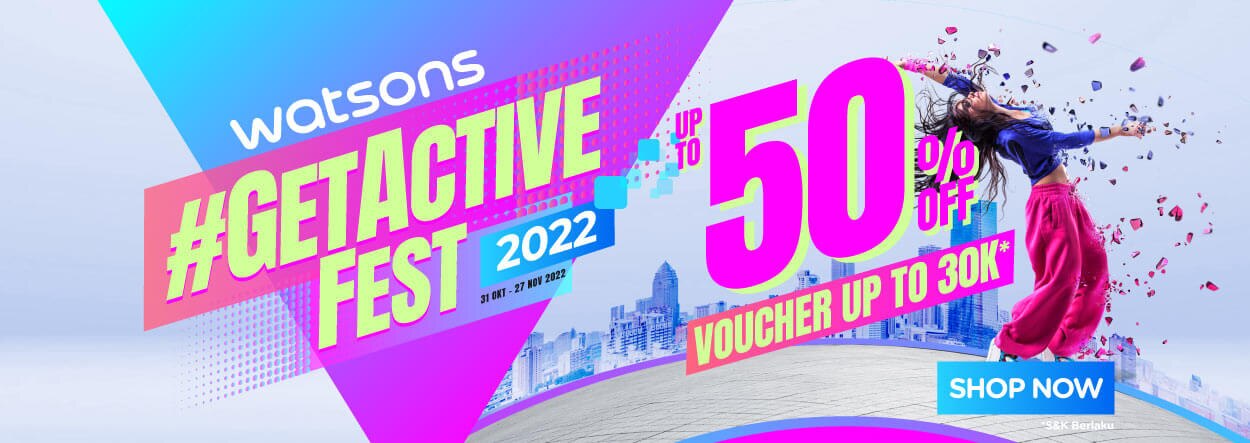 Promo Watsons Get Active November