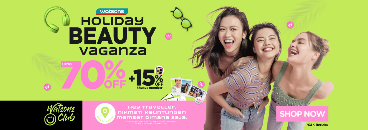 Promo Watsons PCO Holiday Beauty Vaganza 2023