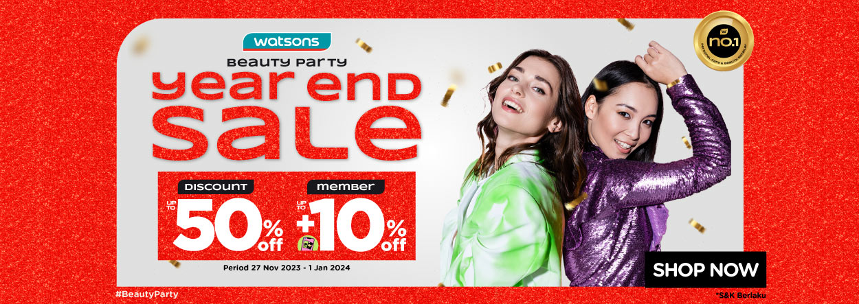 Promo Watsons PCO End Year Sale 2023