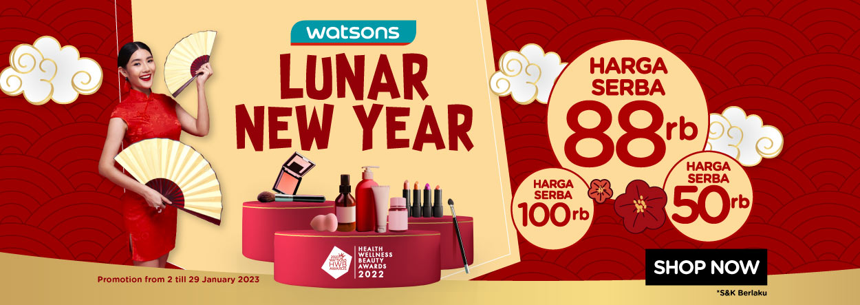 Promo Watsons Lunar New Year PCO Imlek