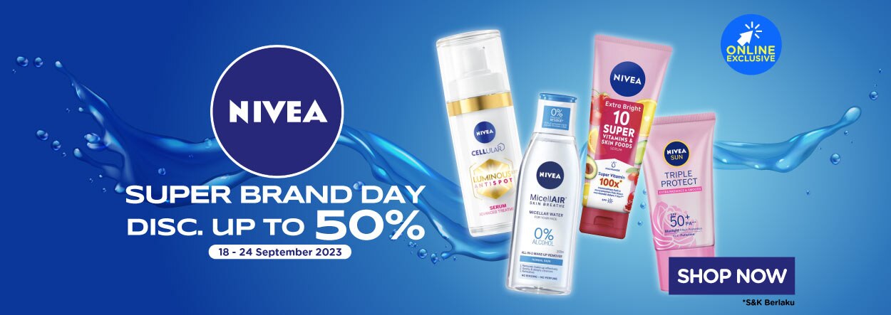Promo Watsons Nivea Super Brand Day W38 2023
