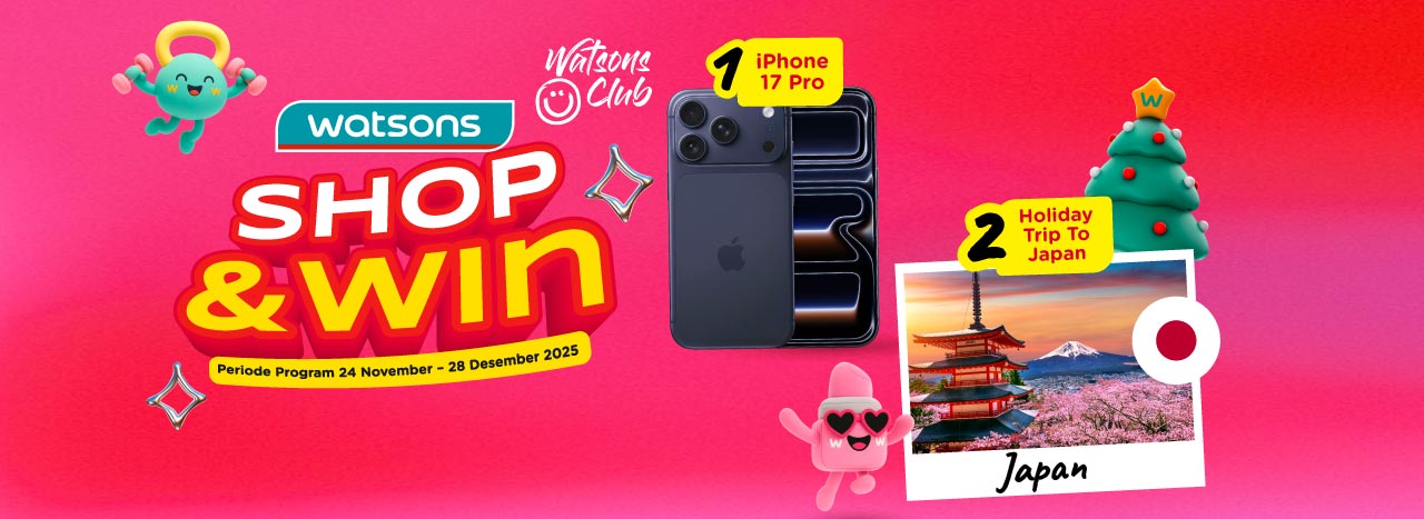 promo watsons lucky draw