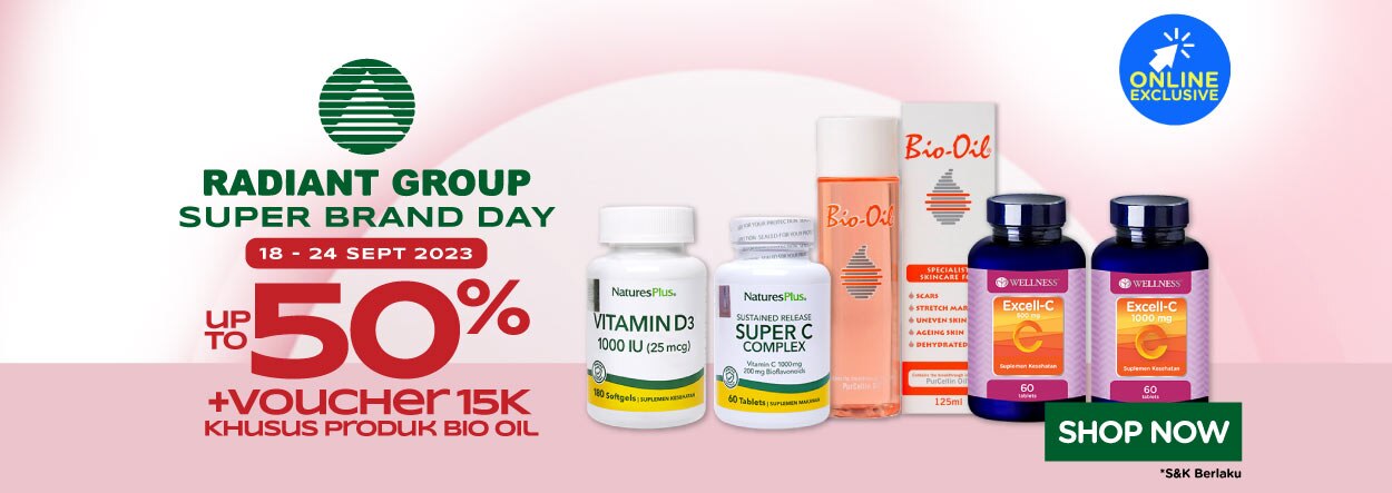 Promo Watsons Radiant Super Brand day W38 2023