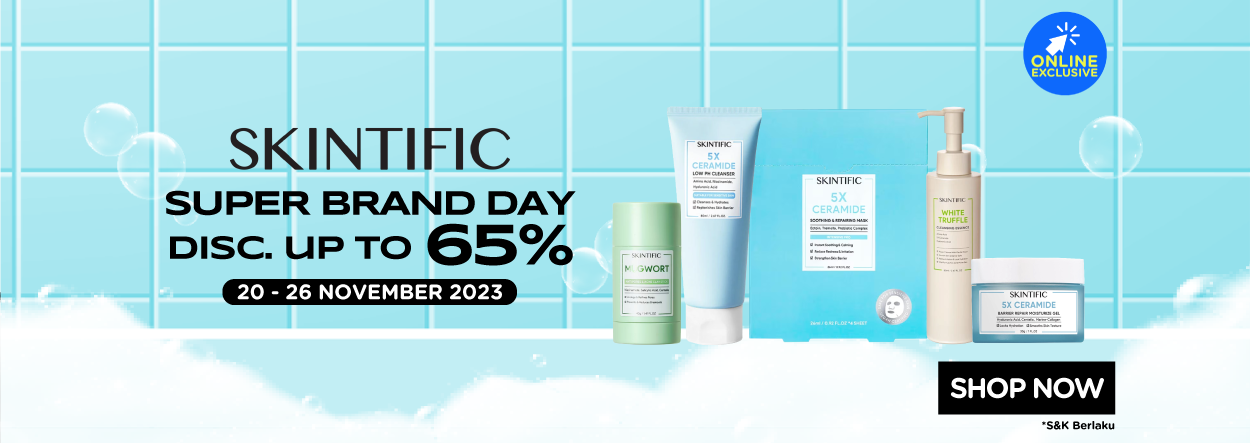 Promo Watsons Skintific Super Brand Day W47 2023