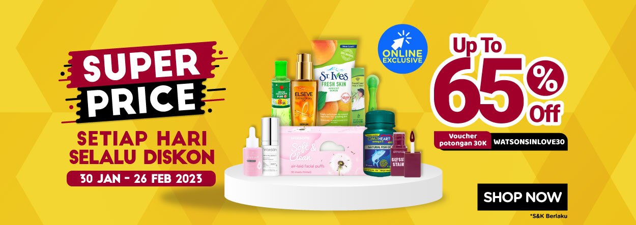 Promo Watsons Super Price Februari
