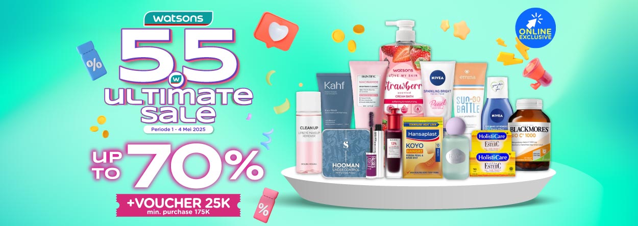promo watsons 55