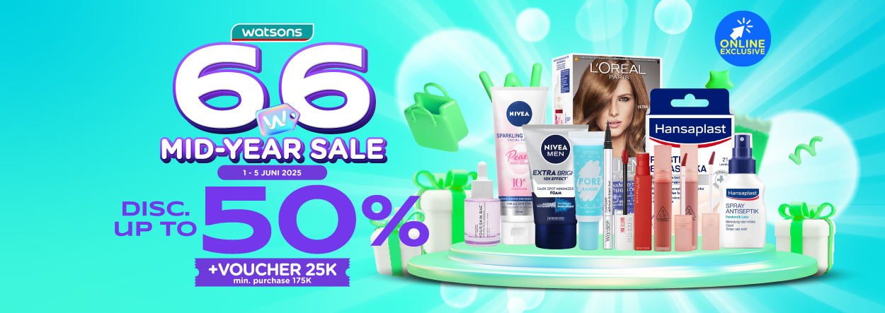 promo watsons 66 mid year sale