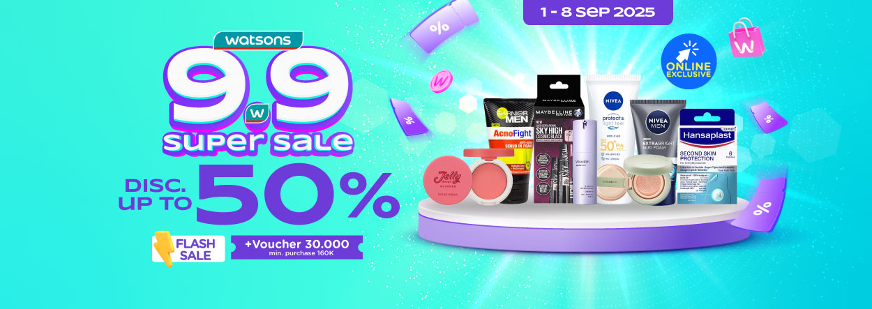 promo watsons 9.9 super sale
