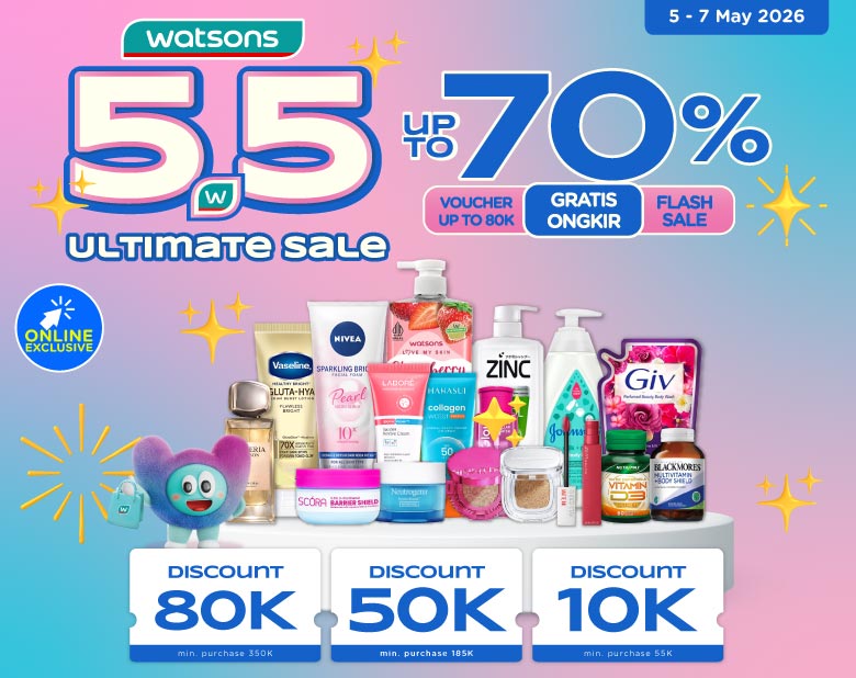 promo watsons 5.5 ultimate sale