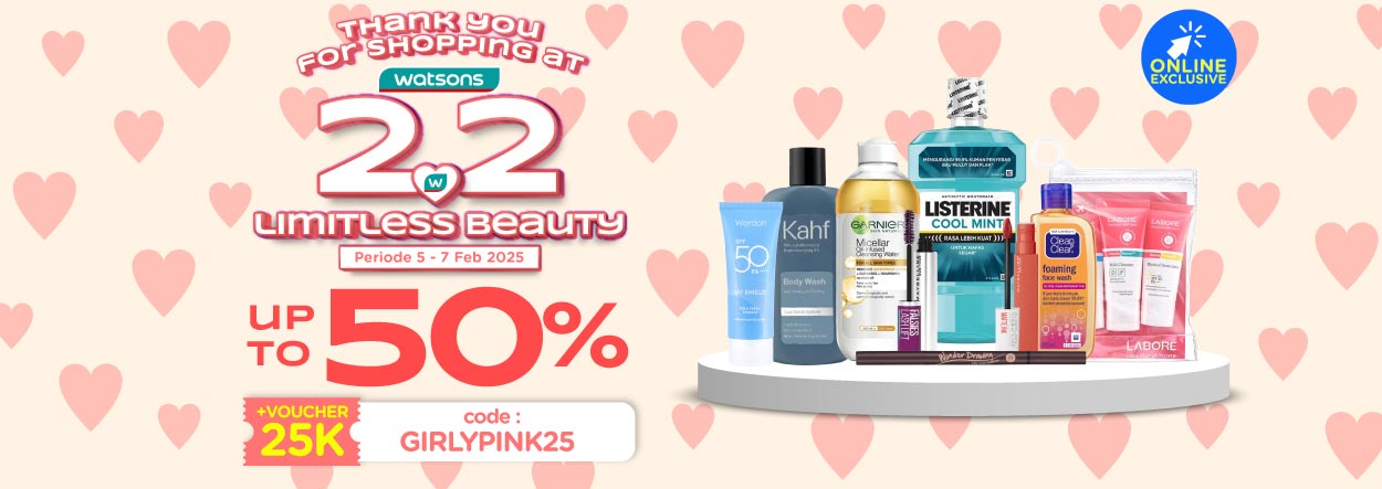 promo watsons 22 limitless beauty