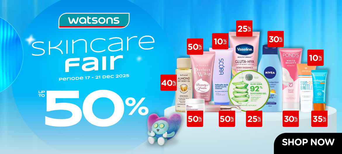 promo watsons skincare fair