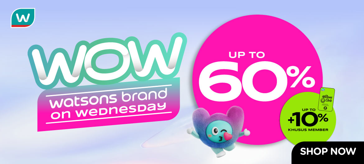 promo watsons on wednesday