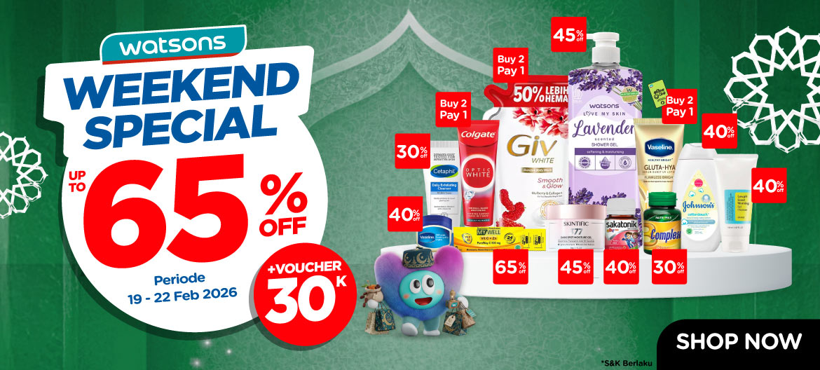 promo watsons weekend special