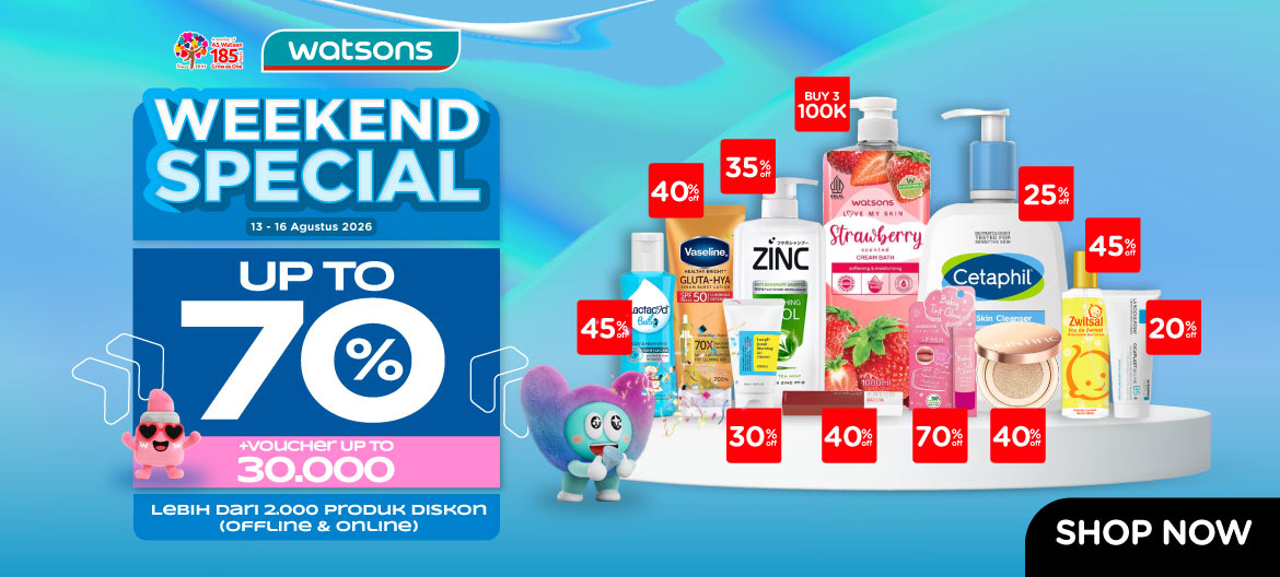 promo watsons weekend special image