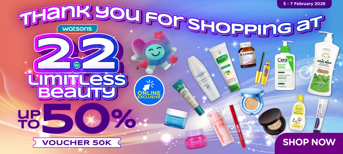 promo watsons 22 limitless beauty