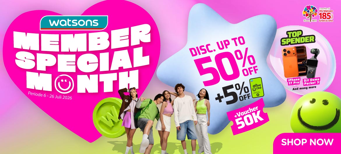 promo watsons member special month