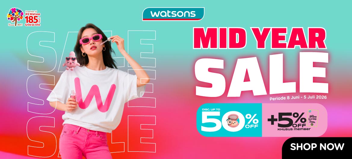 promo watsons mid year sale