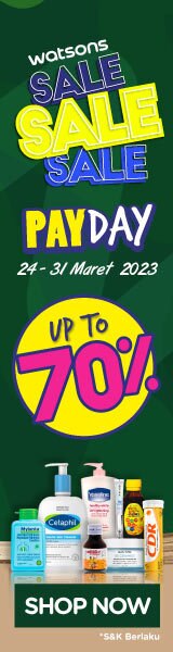 Promo Watsons Payday Sale Maret 2023
