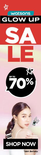 Promo Watsons PCO Glow Up Sale 2023