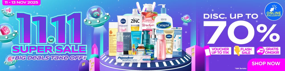 promo watsons 11.11 super sale