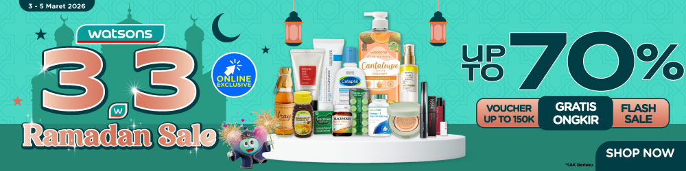 promo watsons 3.3 ramadan sale