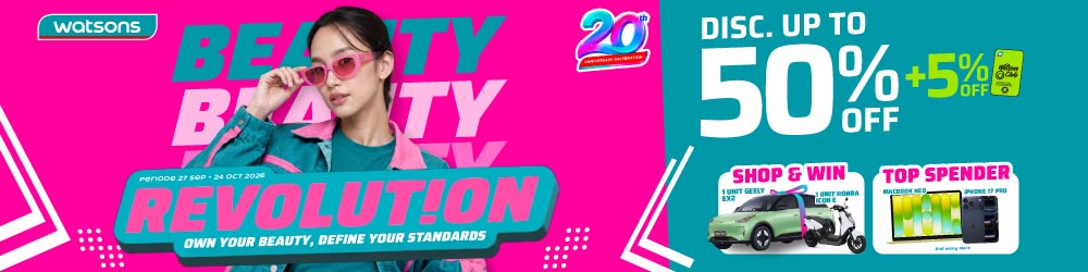 promo watsons beauty revolution image
