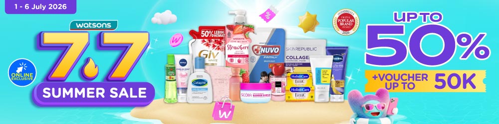 promo watsons 77 summer sale