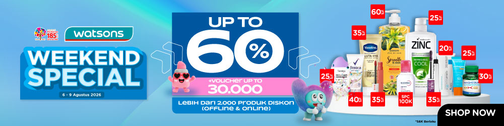 promo watsons weekend special image