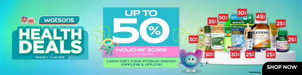 promo watsons health deals