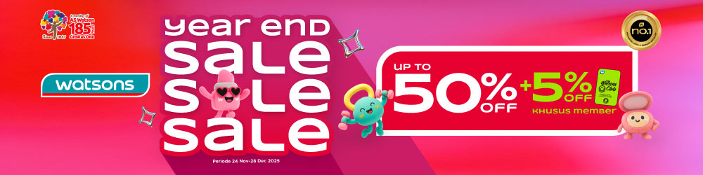 promo watsons year end sale