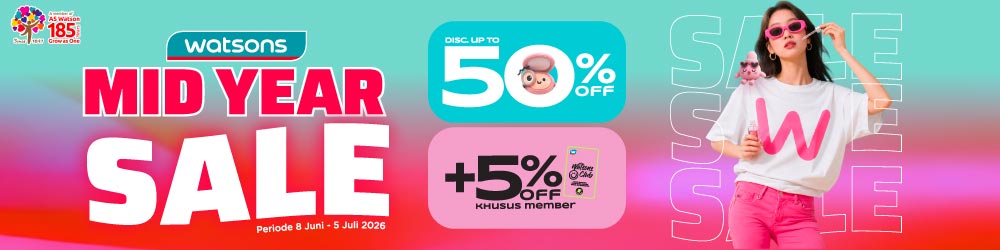 promo watsons mid year sale