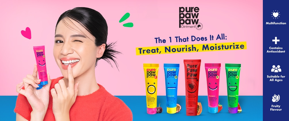 promo watsons pure paw paw