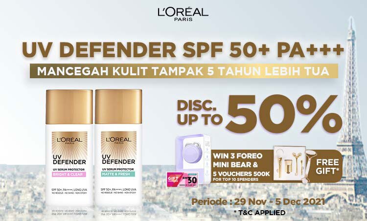 L'Oreal Paris UV Defender