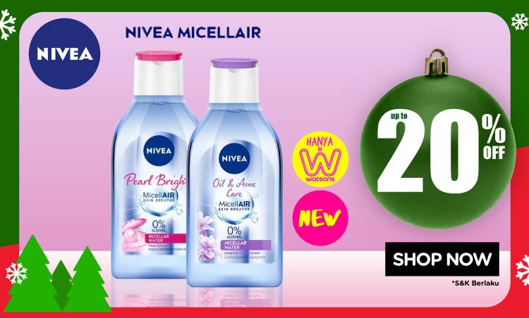 Promo Watsons Christmas Shocking Sale Nivea