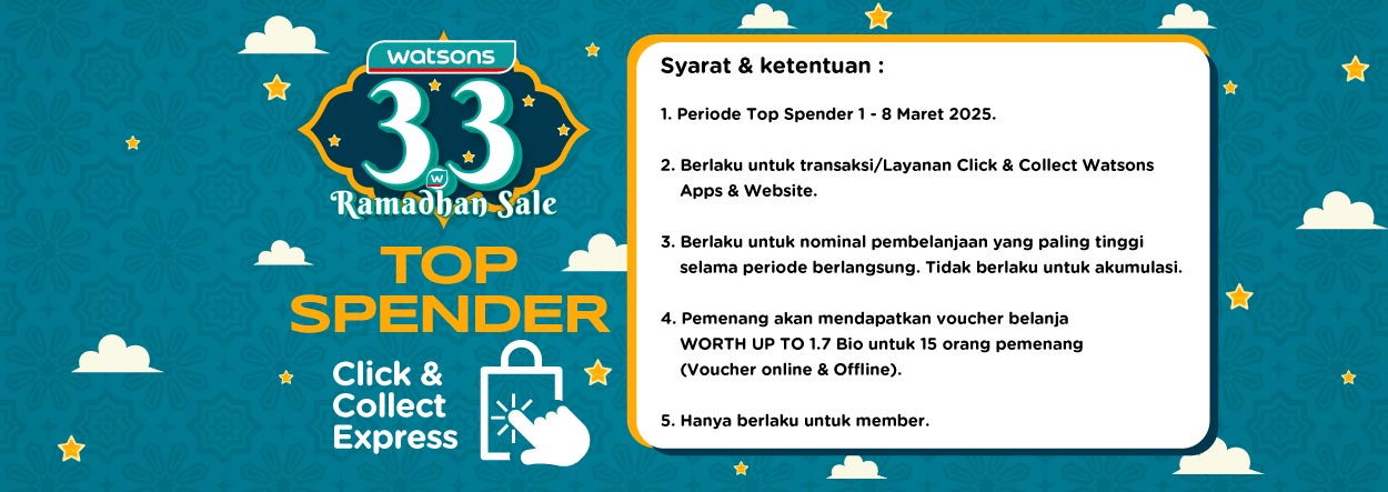 promo watsons top spender