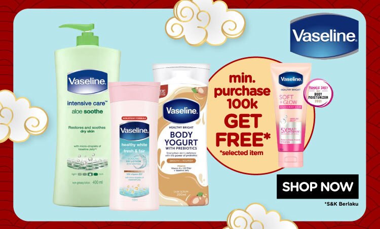 Promo Watsons Lunar New Year Imlek 2023 Vaseline