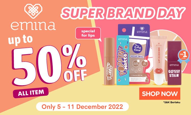 Promo Watsons Emina Super Brand Day Lips