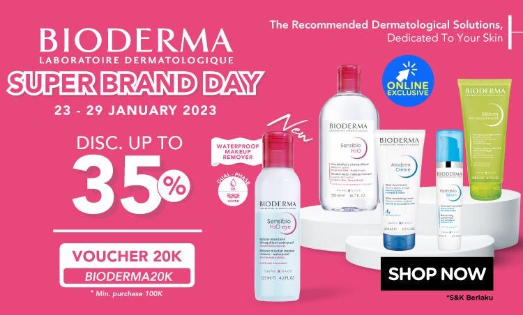 Promo Watsons Bioderma Super Brand day Januari 2023
