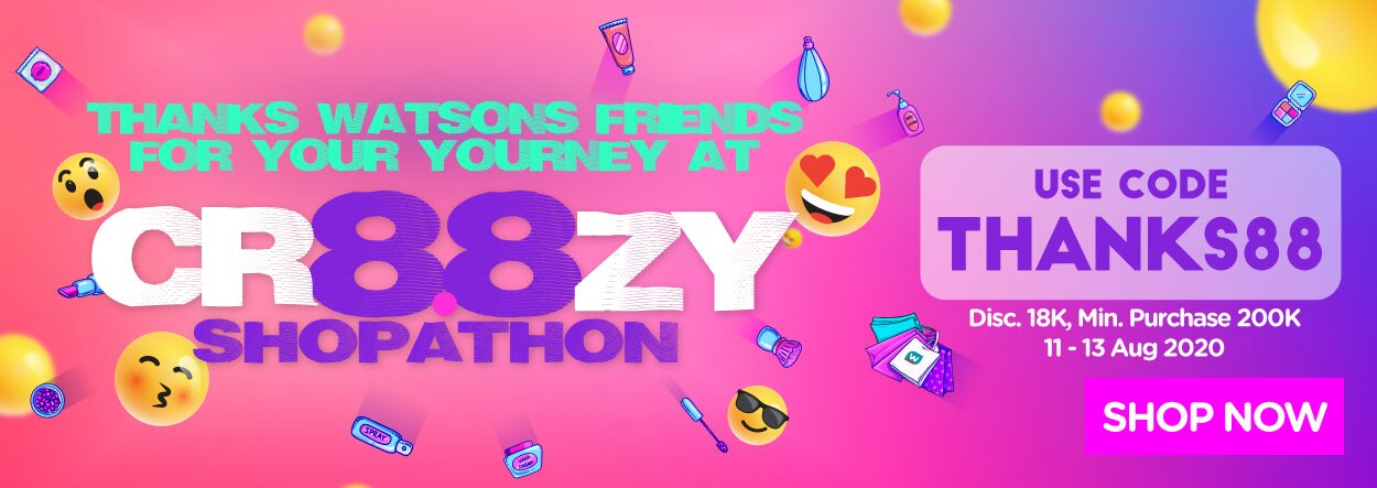 Watsons 88 Crazy Shopathon