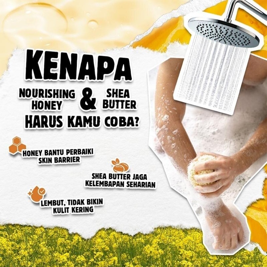 Twin Pack Body Wash Honey Shea Butter 1L-71391.jpg