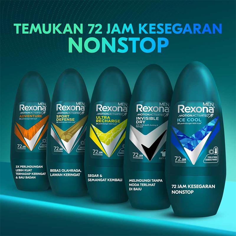 Rexona Essentials REXONA, Men Anti-Perspirant Deodorant Roll On Ice Cool 45Ml | Watsons ...